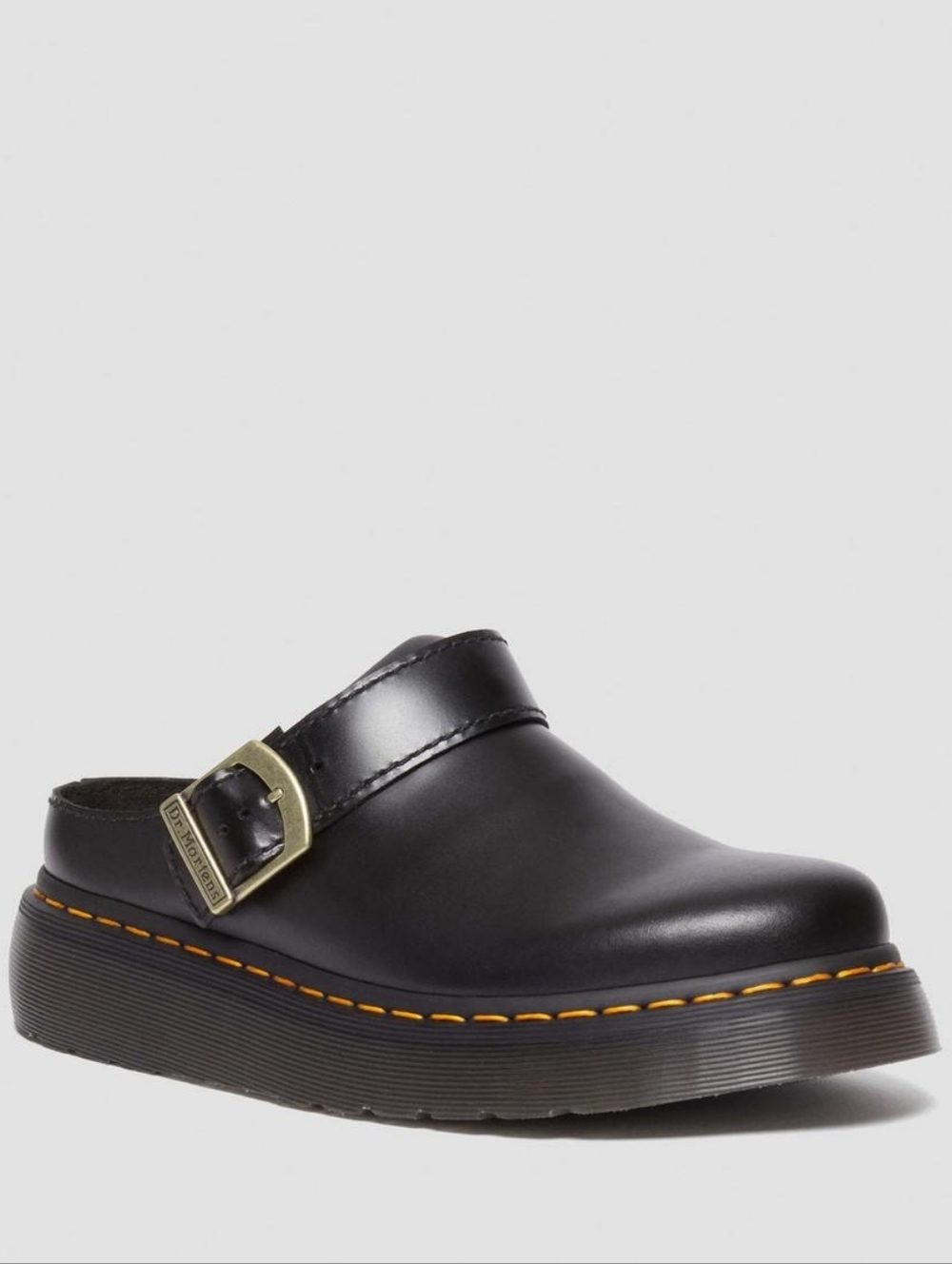 Dr. Martens Laketen Atlas Leather Slingback Platform Mules